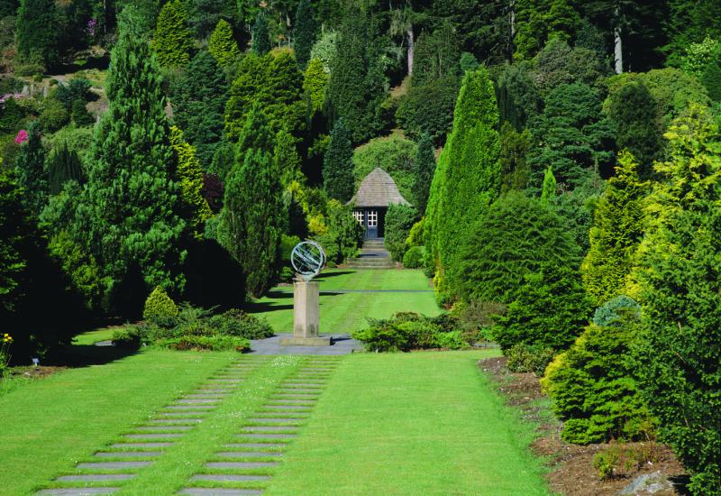 Benmore Garden formal garden